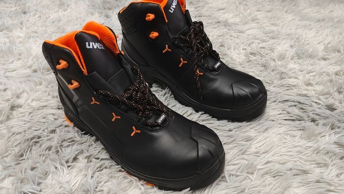 Uvex 2 safe leather boots, S3 SRC