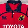 Vintage 2005 Canterbury Munster Rugby Jersey Shirt Mens Medium Image 3
