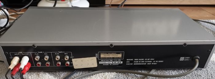 Akai graphic equalizer