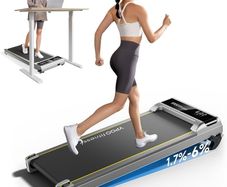 Walking Pad with Incline 3 in 1 Under Desk Treadmill for Home and Office 2.5 HP Walking Treadmill 300 Lbs Portable Incline treadmills with LED Display Remote Control & APP