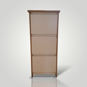 Sleek Wooden 3 Drawer Bathroom Shelf 29H x 14W x 12D