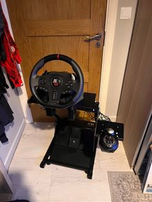 (new)gaming Steering Wheel (bracket Not Included)