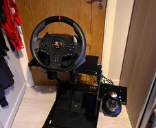 (new)gaming Steering Wheel (bracket Not Included)