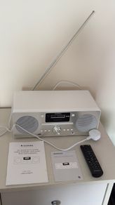 Goodmans White All-in-One Hi-Fi System