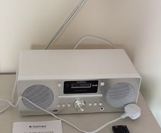 Goodmans White All-in-One Hi-Fi System