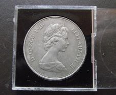 1972 Great Britain 25 New Pence 'Royal Silver Wedding Anniversary'