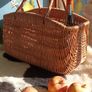Wicker Dutch bag, medium size wicker basket, gift for her Image 4