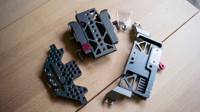 Tilta ES-T07 Blackmagic Cinema Camera Rig Cage parts