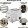6L Professional Washing Machine Ultrasonic Cleaner - Stainless Steel Image 3