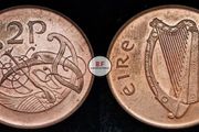 [#2297] - Ireland 2000 | 2 Pence | Irish 2p | KM.21a | UNC