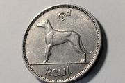 Silver Sixpence 1928