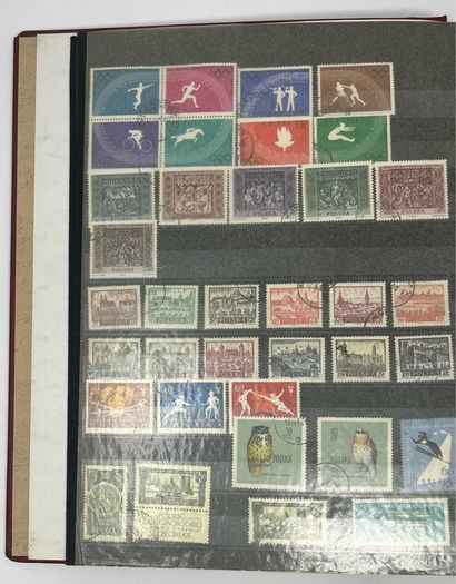 Collection: Poland Stamps mainly used however some mint noted along with some miniature sheets on 38 pages