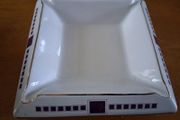 large Silk Cut porcelain ashtray