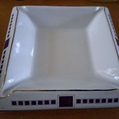 large Silk Cut porcelain ashtray