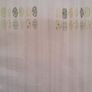 White, lined curtains Image 4