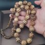 Burmese Antique Pumtek Pyu & Skull Shape Beads Necklace 26 inches Image 6