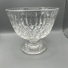 Stuart Crystal Shaftesbury Pedestal Bowl Cut Glass Footed Fruit Dish