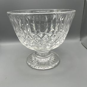 Stuart Crystal Shaftesbury Pedestal Bowl Cut Glass Footed Fruit Dish
