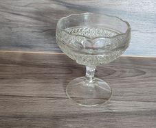 Vintage Clear Glass Centrepiece