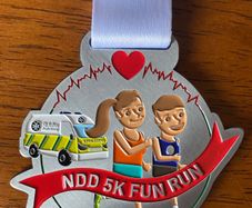 St John Ambulance North Dublin Divisions Fun Run Finishers Medal
