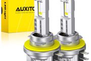 AUXITO 2pcs H15 LED Headlight Bulbs CANBUS 6500K White 30000LM Car LED High Beam DRL Driving Lamp With Cooling Fan Error Free