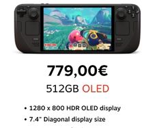 Steam Deck OLED 512gb