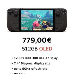 Steam Deck OLED 512gb