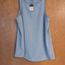 Primark  Blue Sleevless  Top.  S.14    B.N.W.T. Image 2