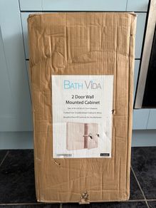 Bath Vida 2 Door wall mounted bathroom cabinet