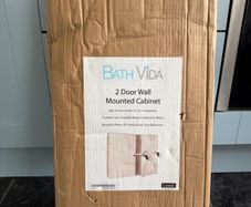 Bath Vida 2 Door wall mounted bathroom cabinet