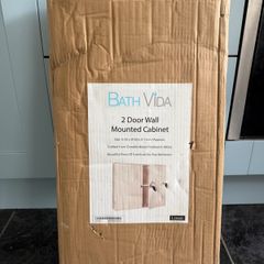 Bath Vida 2 Door wall mounted bathroom cabinet