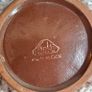 Vintage East German GDR Fat Lava style plant pot from 60s 70s, made by Strehla Image 3