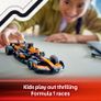 Speed Champions McLaren F1 Team MCL38 Race Car Toy - Model Kit w/a Collectible Formula 1 Driver Minifigure - Gift for 10+ Year Old Boys, Girls and Adult Motorsport Fans - 77251 Image 3