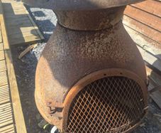 Cast iron stove