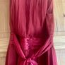Crimson red dress Image 3