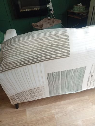 sofa 2 seate plus cover