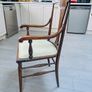 Pair of Georgian Revival Hepplewhite-Style Armchairs (c. 1890-1920) Image 3