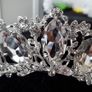 Bride's Designer Crystal Head Piece Image 4