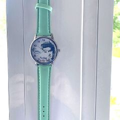 Elvis Wrist watch, Green Strap