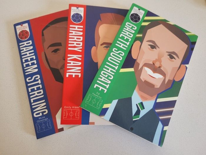 Football Legends Books Sterling Kane Southgate
