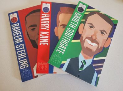 Football Legends Books Sterling Kane Southgate
