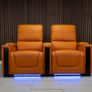 2 Seater Sienna Electric Leather Recliner Sofa Image 6