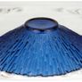 Mid Century Sklo Union Pavel Panek Blue Glass Bowl Image 7