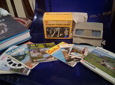 Vintage 3D ViewMaster and Slides