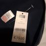 Dunnes Navy Satin Mix Top Image 7