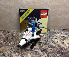 Lego land  - Lego set no 6820 - star fire - full and complete