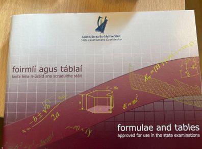 Formulae and Tables