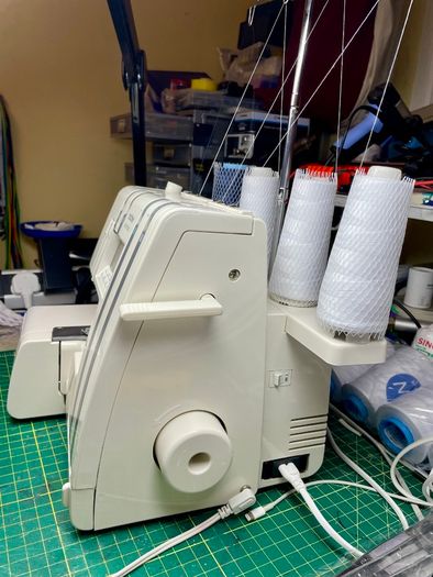 BROTHER 9700LD Overlocker Sewing Machine - Just Serviced - Excellent condition - Japanese quality made