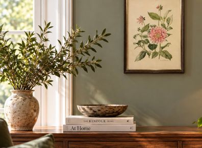 Original Elizabeth A McEwen RUA - Botanical Artwork - Dahlia - 1985