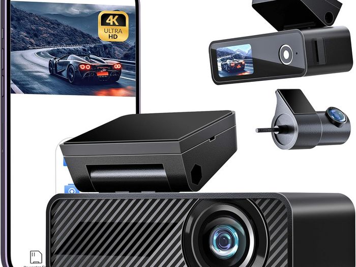 P1 Duo Dash Cam Front And Rear 4k Single Front Dash Camera Dual Car ...